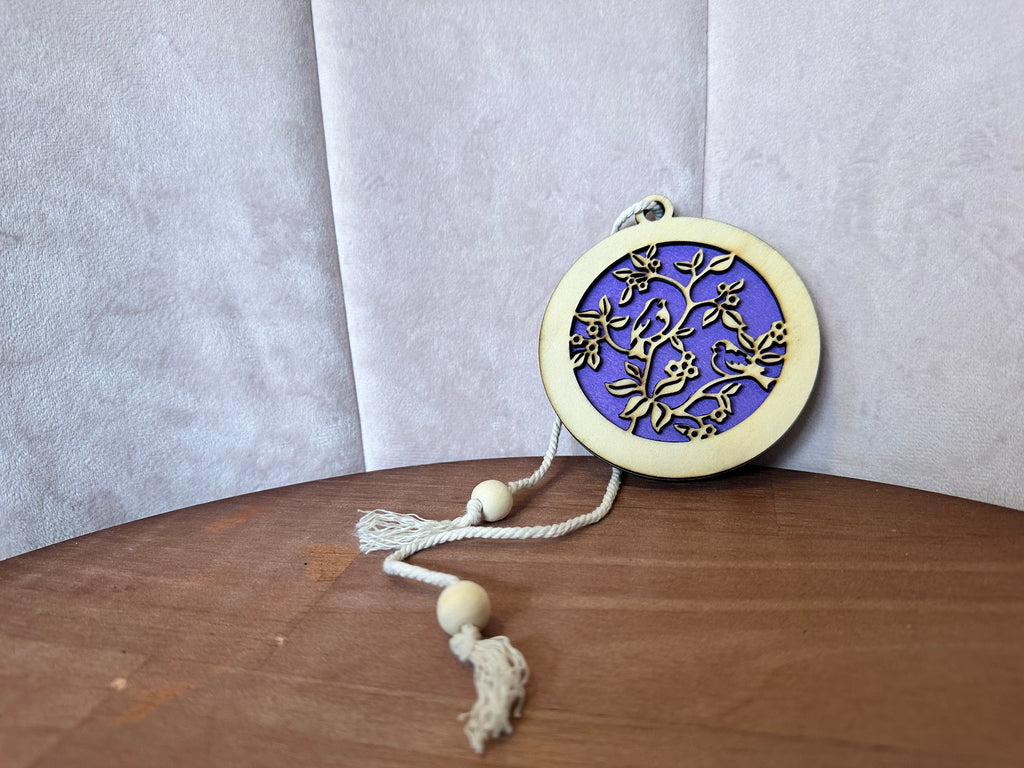 Diffuseur de parfum en bois –fleur de lotus 9 cm