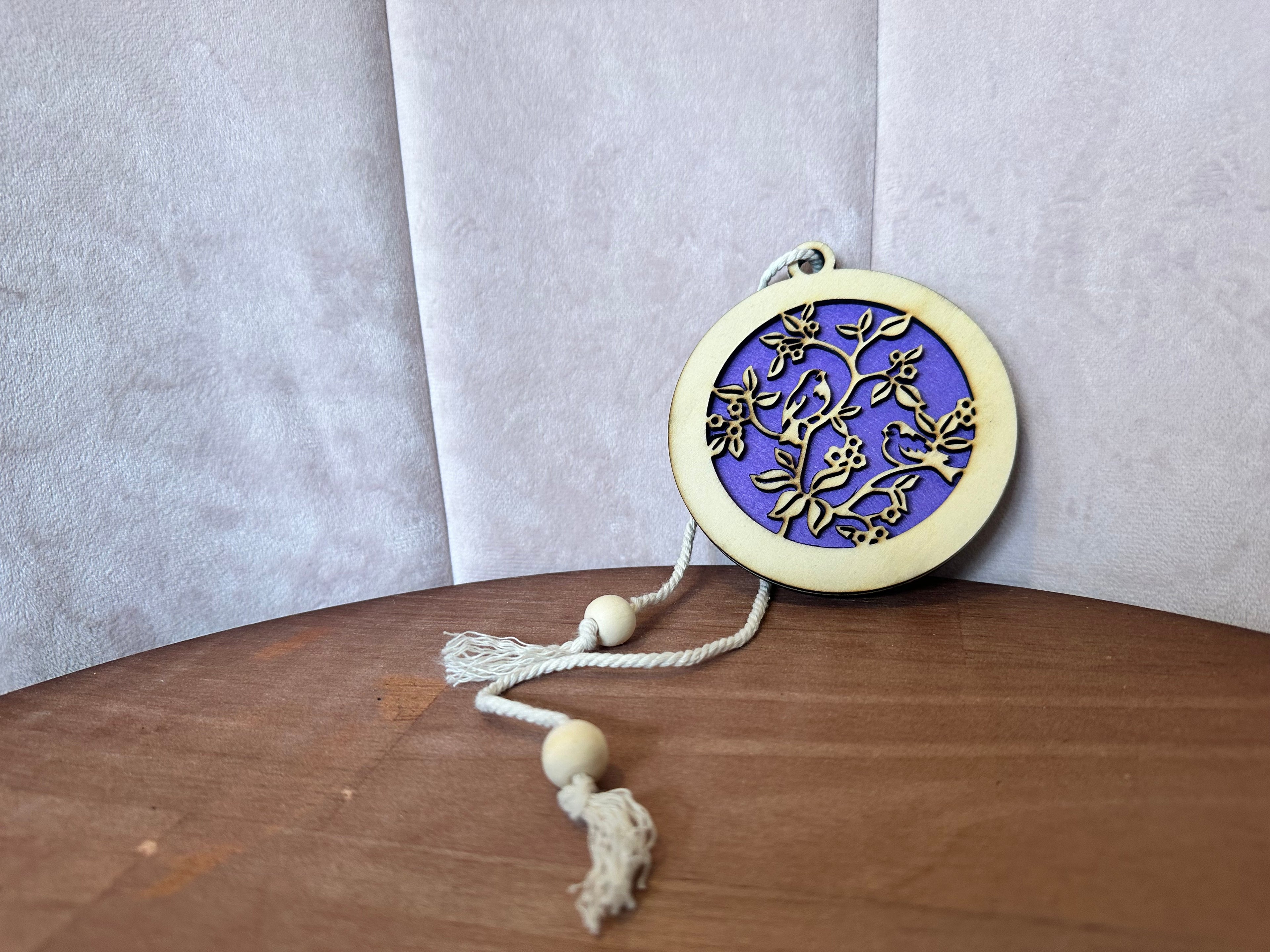 Diffuseur de parfum en bois –fleur de lotus 9 cm